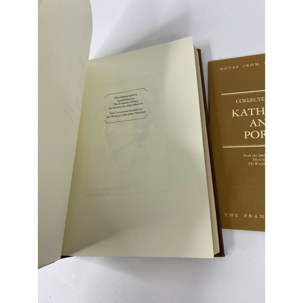 Franklin Library The Collected Stories of Katherine Anne Porter Greatest Writers